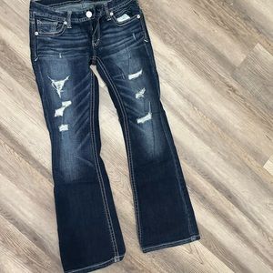 Express ripped jeans